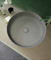 RAK Feeling Round 420mm Matt White Countertop Basin Without Tap Hole