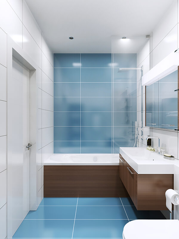 20 Beautiful Blue Bathrooms - Blue Bathroom Design Ideas