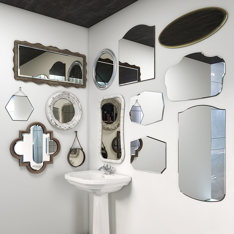 Build a mirror gallery wall