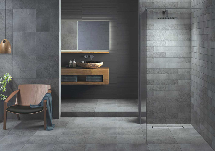 50 Shades Of Grey Bathroom Ideas Qs, Light Grey Tiles Bathroom Ideas