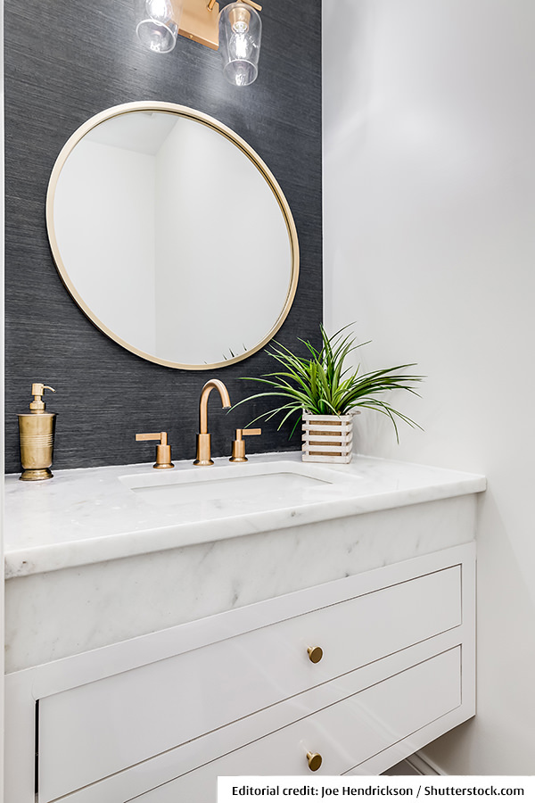 Luxurious Grey Bathrooms