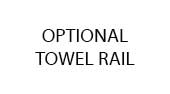 Optional Towel rail