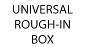 Rapido SmartBox Universal Rough-In Box