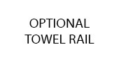 Towel Rail For Basin Unit