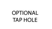 Tap Hole Option For Basin