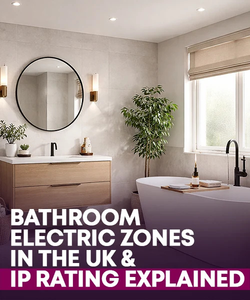 Bathroom Electric Zones in the UK and IP Rating Explained