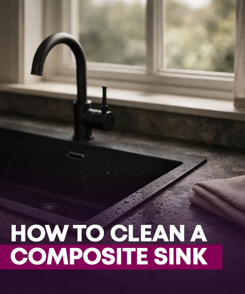 How to Clean a Composite Sink