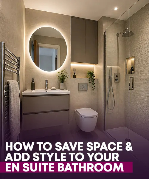 How to save space and add style to your En Suite Bathroom
