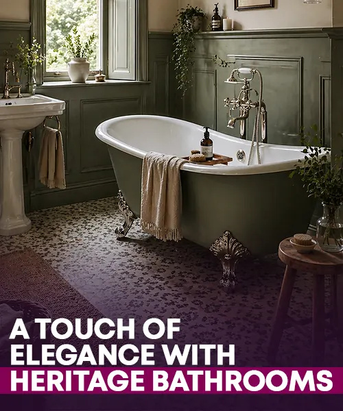 A Touch of Elegance With Heritage Bathrooms