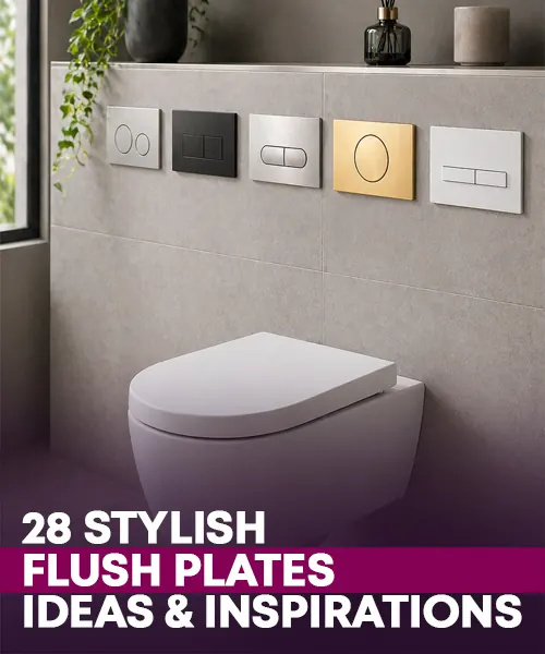28 Stylish & Functional Flush Plates - Ideas & Inspirations