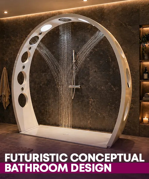 Futuristic Conceptual Bathroom Design