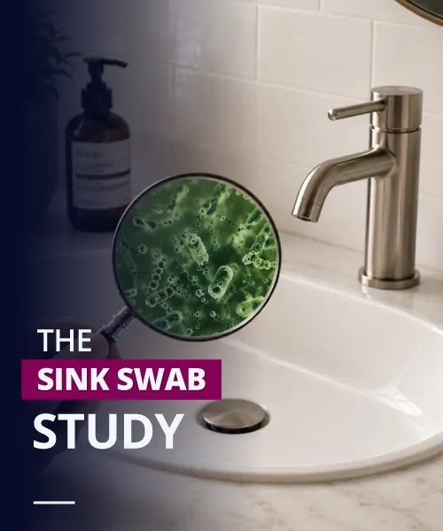 Britain's Dirtiest Secret: What's Growing in Your Bathroom Sink