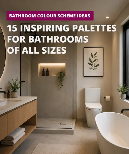 Bathroom Colour Scheme Ideas: 15 Inspiring Palettes for Bathrooms of All Sizes