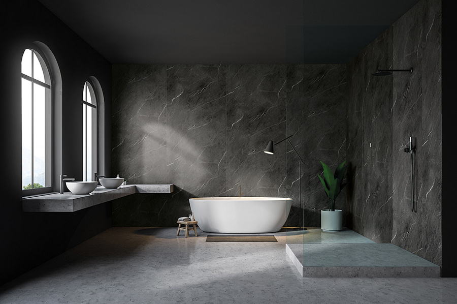 Grey Bathroom Tiles