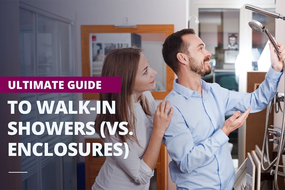 Ultimate Guide to Walk-In Showers (vs Enclosures)
