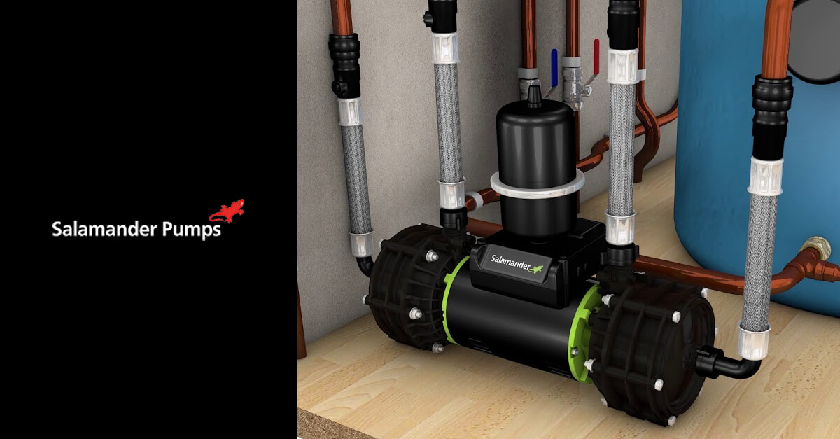Salamander Shower Pumps QS Supplies