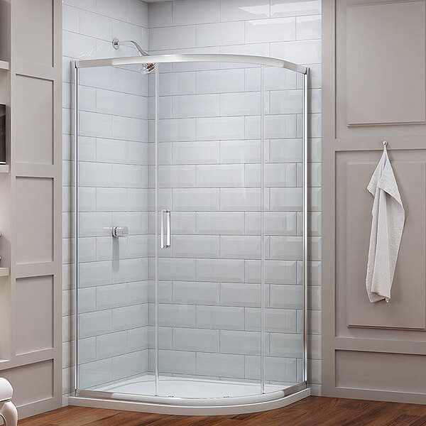 Corner shower