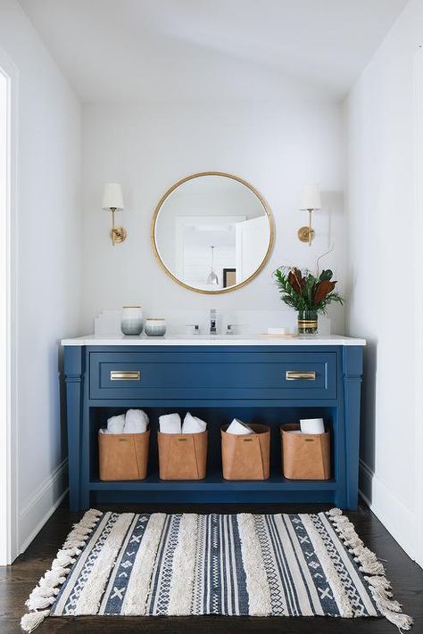 Classic Blue bathroom furniture