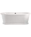 Burlington London White Round Soaking Bathtub 1800 x 850mm - E18