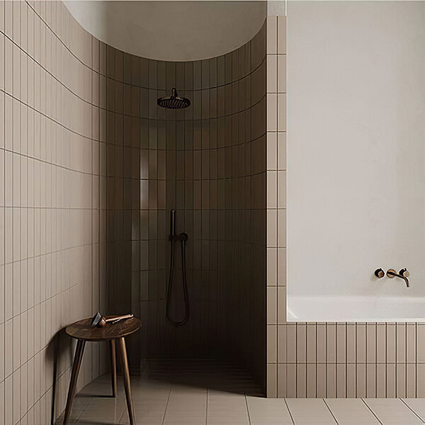 Small Tiles Bathroom