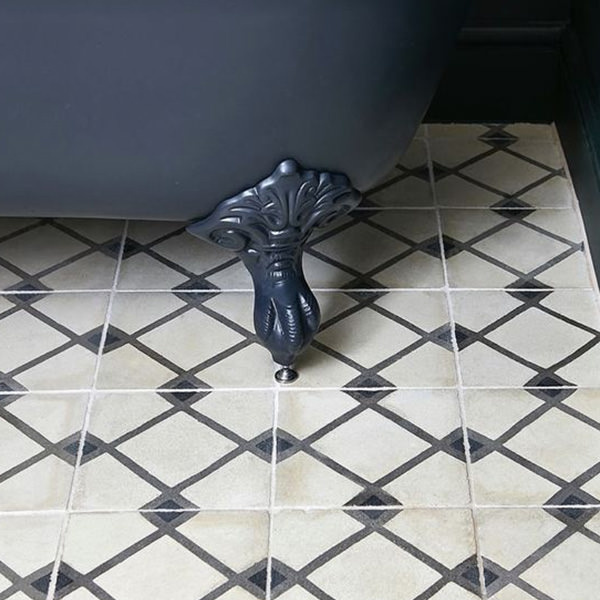 Reclaimed Antique Tiles Bathroom
