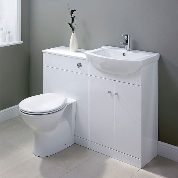 Back-to-wall toilet units