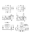 Duravit Darling New 370mm Wall Mounted Toilet
