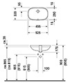 Duravit D-Code Undercounter Vanity Basin - 0338490000