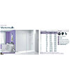 Merlyn Ionic Shower Wall Glass Panel - Available With Choice Of Many Combinations