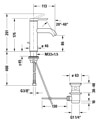 Duravit C.1 Single Lever Basin Mixer Tap