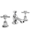 Hudson Reed Topaz 3 Tap Hole Basin Mixer Tap With Pop Up Waste small Image 4