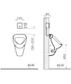 VitrA Arkitekta Infrared Electronic Urinal Flusher