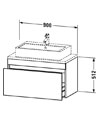 Duravit DuraStyle Compact Vanity Unit For Console With 1 Pull-Out Compartment