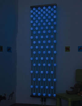 Aeon Abacus 460 x 1600mm Vertical Designer Stainless Steel Radiator ...