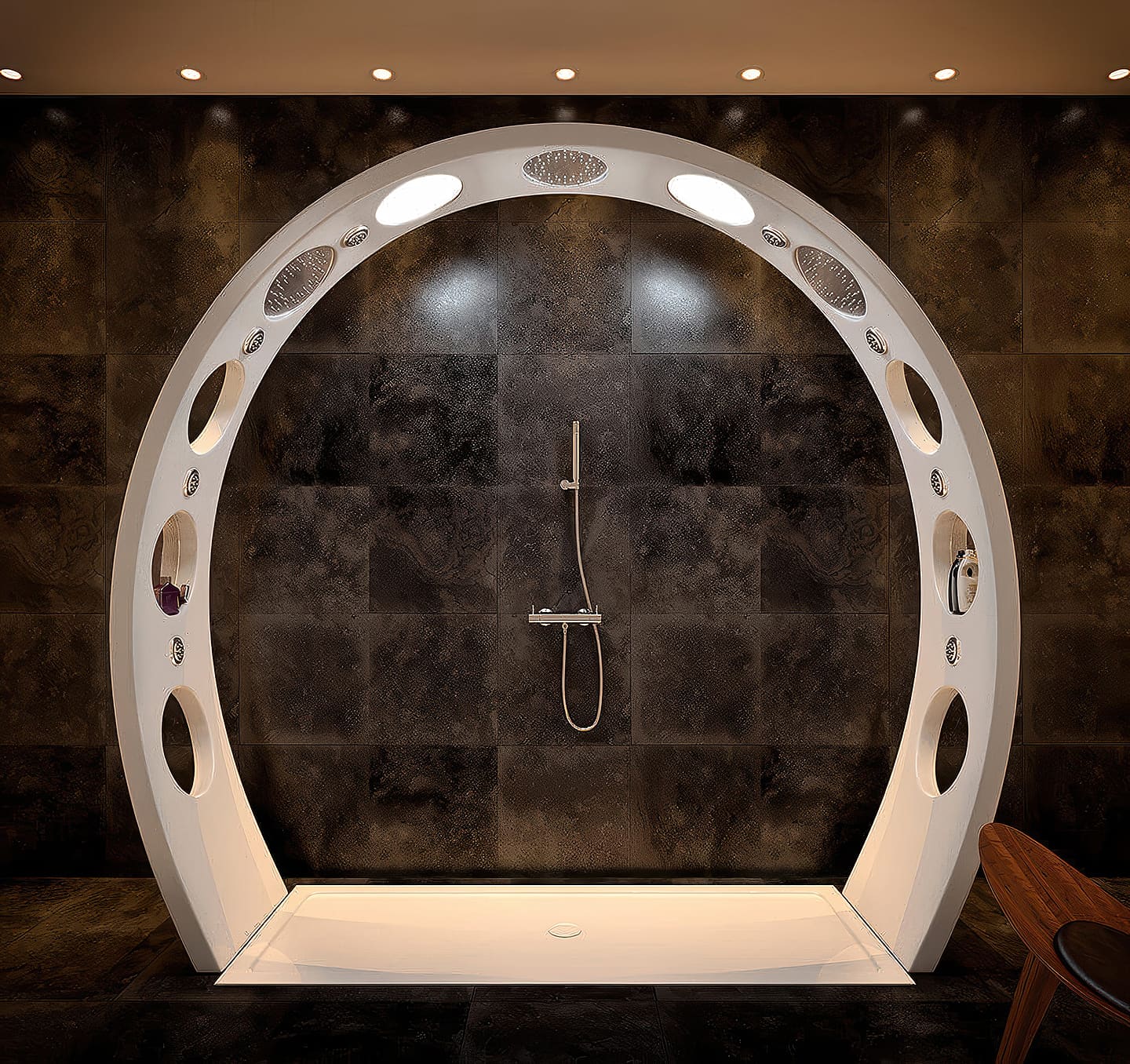 Arch Shower from QS Supplies