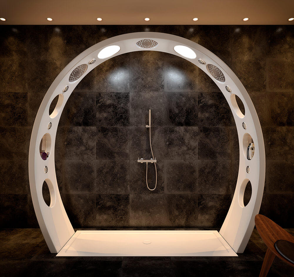 Arch Shower from QS Supplies