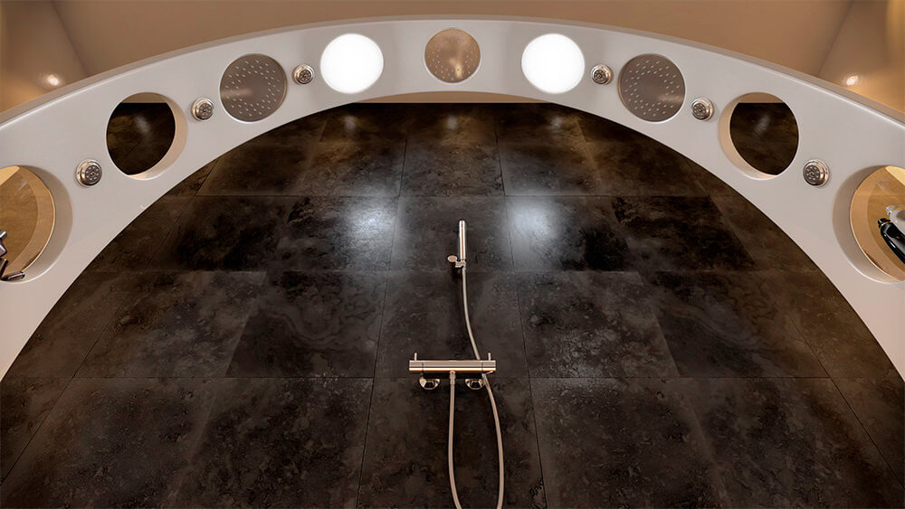 Arch Shower from QS Supplies