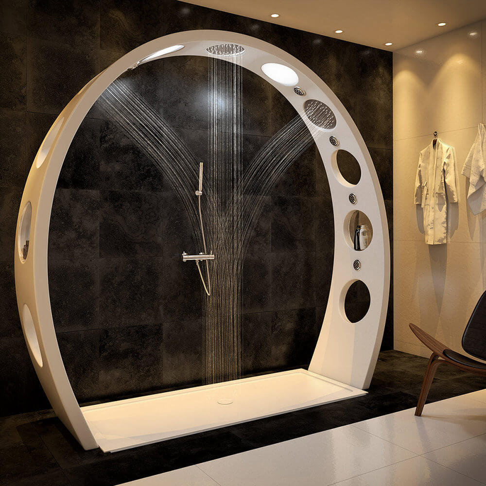 Arch Shower from QS Supplies