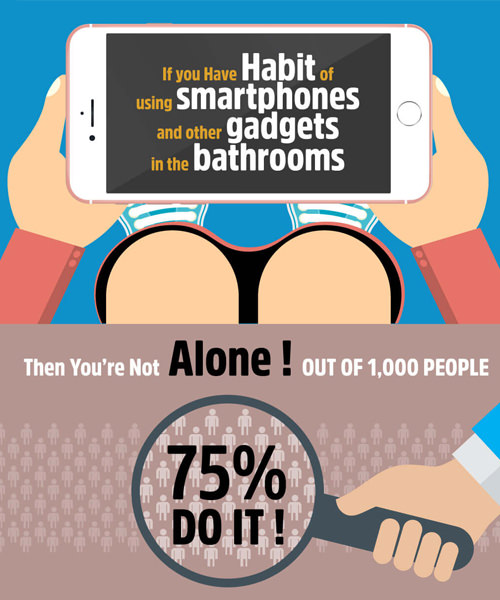 Browsing Habits In The Bathroom