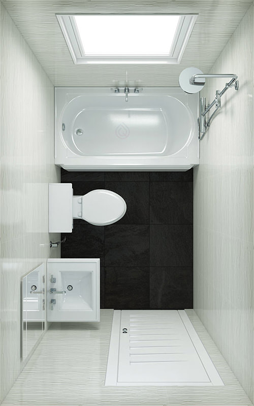 99 Bathroom Layouts Ideas Floor Plans Qs Supplies - Smallest Bathroom With Shower Layout
