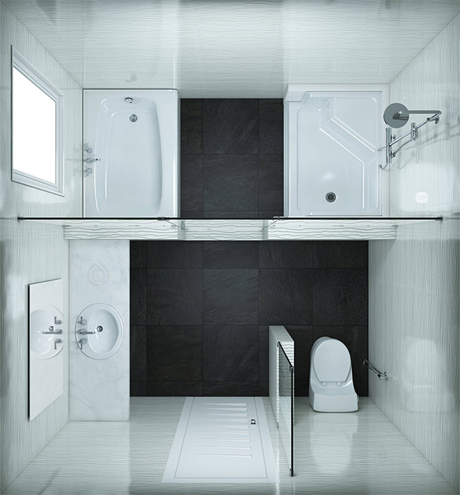 99 Bathroom Layouts Ideas Floor Plans Qs Supplies - Small Bathroom With Bath Dimensions