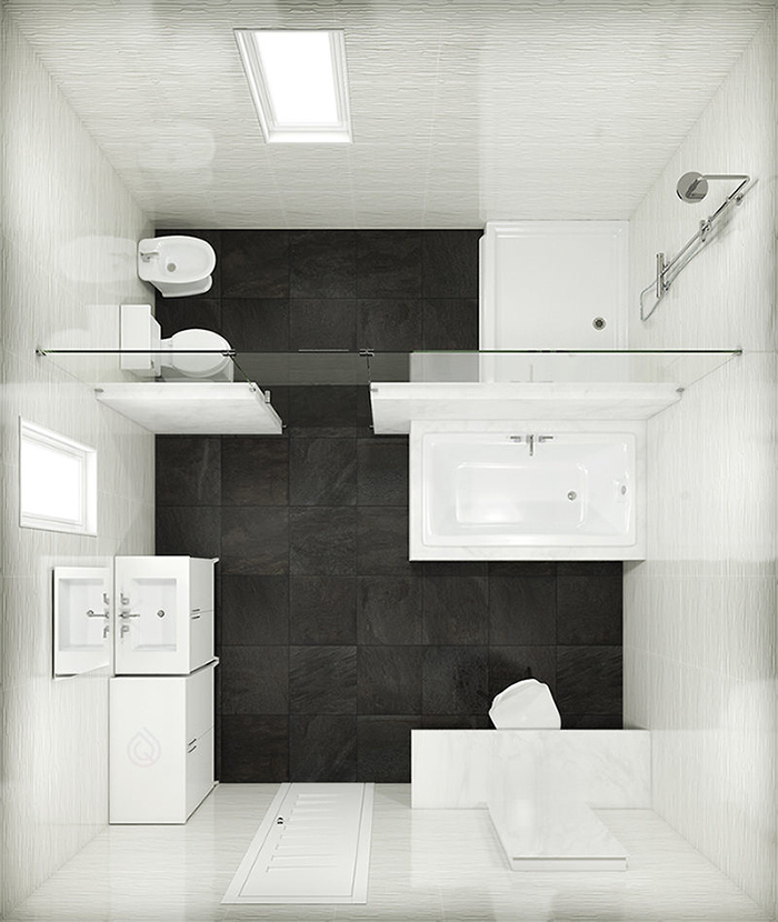 99 Bathroom Layouts Ideas Floor Plans Qs Supplies - 5×7 Bathroom Layout Ideas
