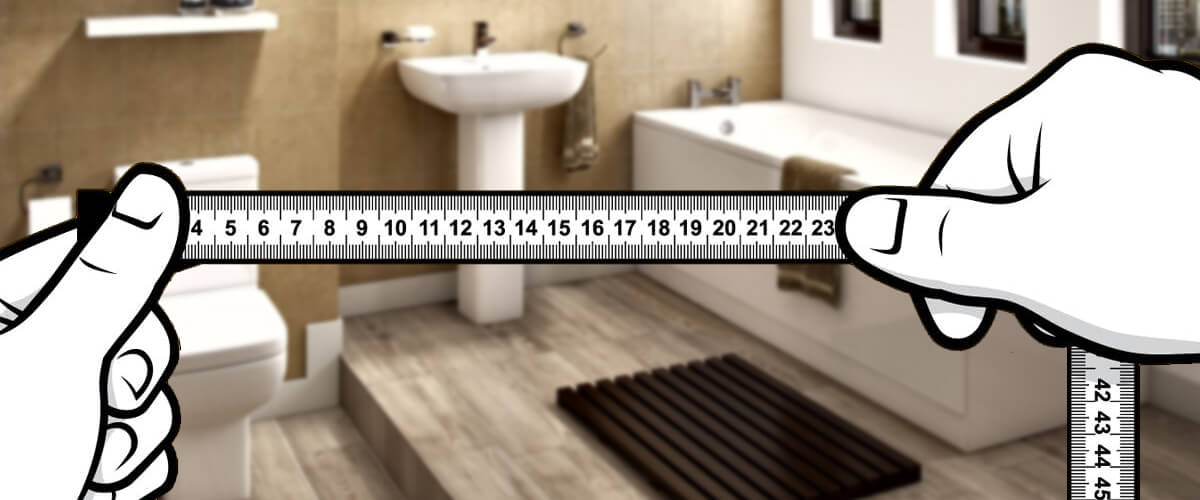 Measure Your Bathroom Area