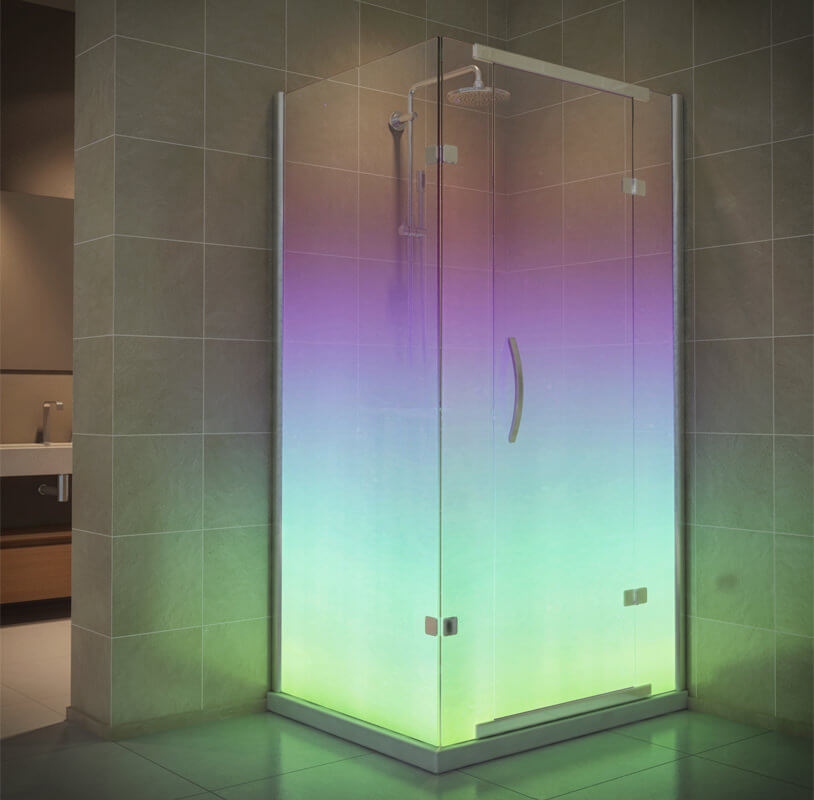 futuristic shower