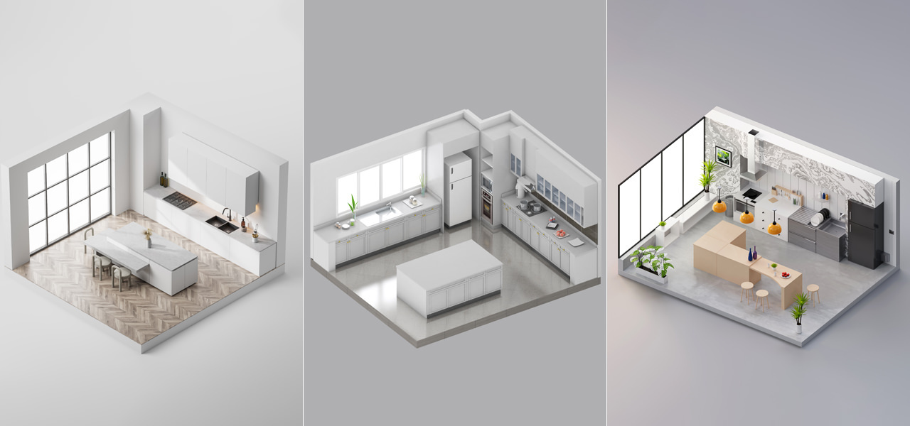 different Kitchen layouts