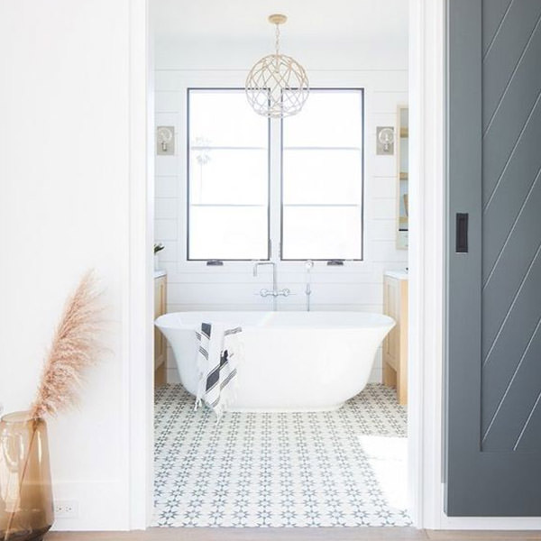 Sliding doors save space and add character