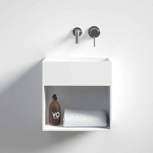 Try a tiny cloakroom basin