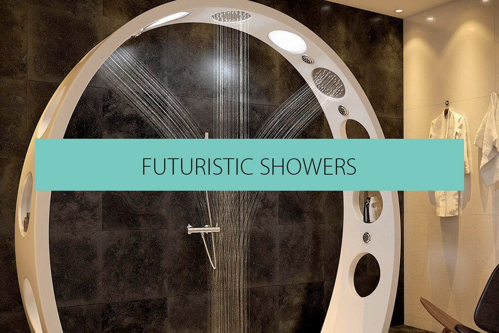 futuristic shower