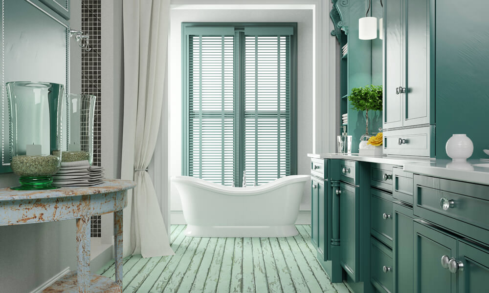 Green Large Bathroom