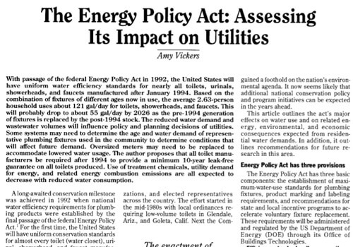 Energy Policy Act